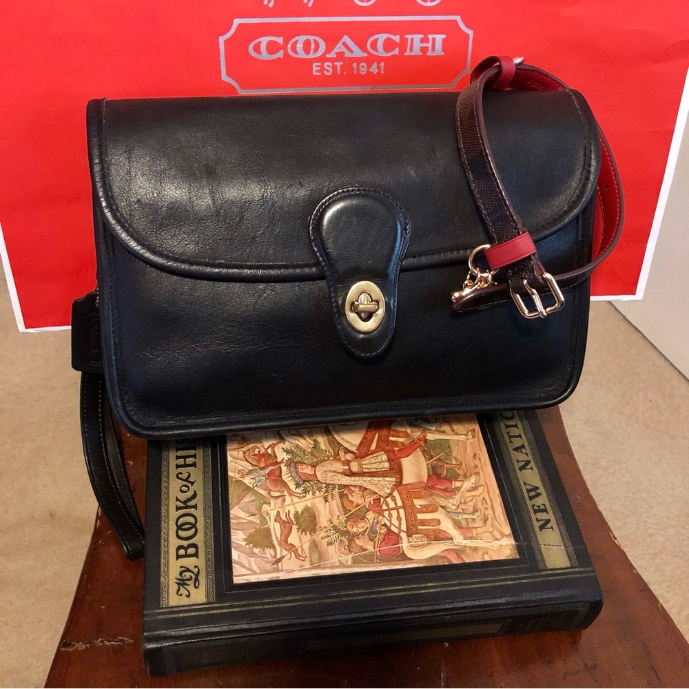 Coach Vintage Mens Turnlock Clutch 9971